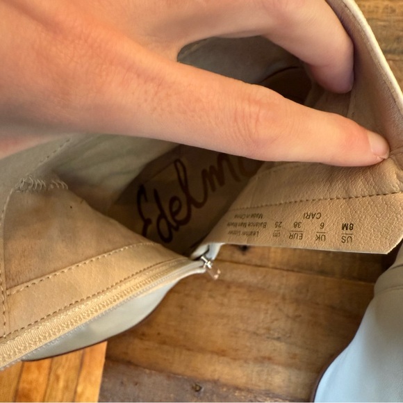 Sam Edelman Cari Leather Booties - Picture 6 of 8